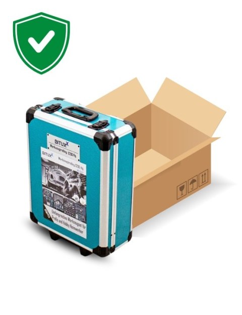 Bituxx Zestaw Narzędzi BITUXX 1200 Elementów Walizka na Kółkach Warsztatowa