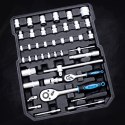 Bituxx Zestaw Narzędzi Warsztatowych 1200 Elementów Walizka Klucze Bity Nasadki