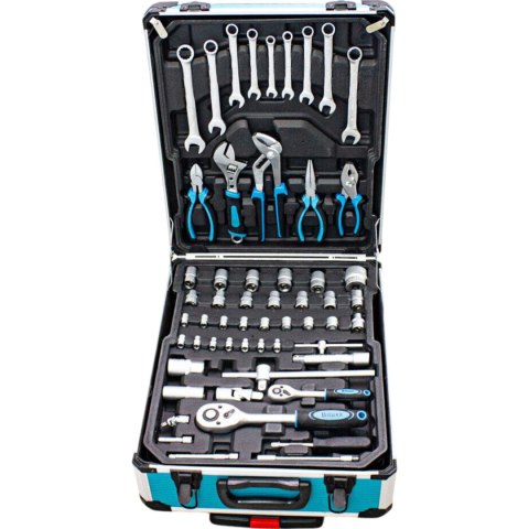 Bituxx Zestaw narzędzi 1200 el walizka na kółkach crv grzechotki klucze