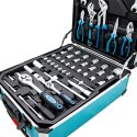 Bituxx Zestaw narzędzi 1200 el walizka na kółkach crv grzechotki klucze