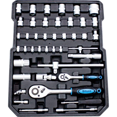 Bituxx Zestaw narzędzi 1200 el walizka na kółkach crv grzechotki klucze