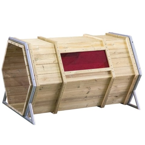 Classic World EDU CLASSIC WORLD EDU Drewniany Plac Zabaw Baza XXL Tunel do Czołgania