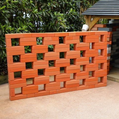 Classic World EDU CLASSIC WORLD EDU Mega Klocki Cegiełki EVA 90 szt. Konstrukcyjne Miękkie do Budowania