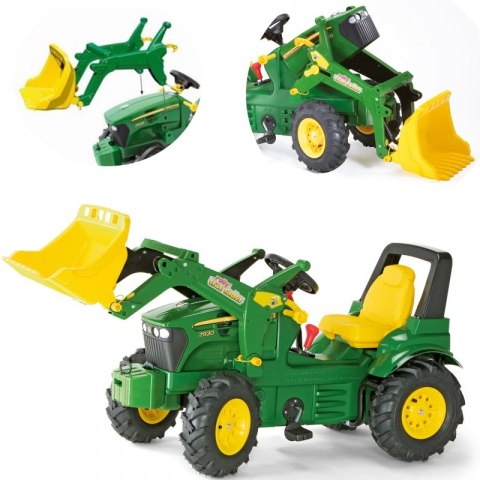 Rolly Toys Rolly Toys rollyFarmtrac John Deere 7930 - Traktor na pedały z łyżką Zielony