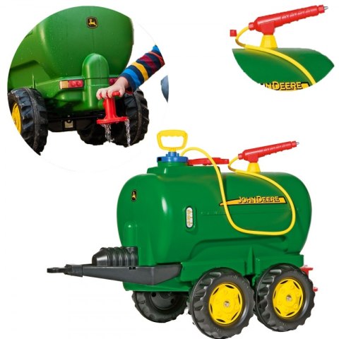 Rolly Toys Rolly Toys rollyTanker John Deere cysterna dwuosiowa + pompka