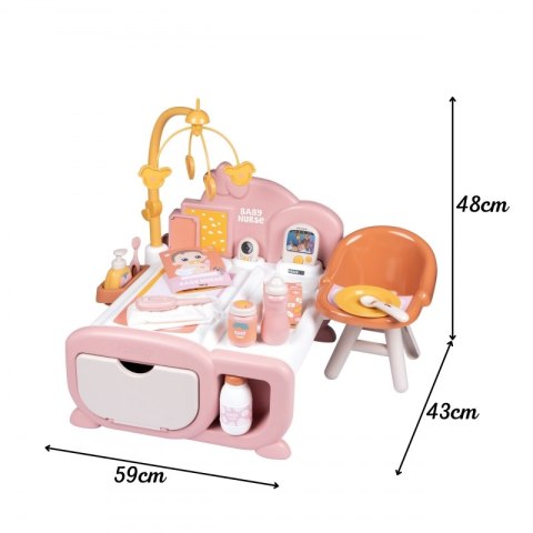 Smoby SMOBY Baby Nurse Elektroniczny Kącik Opiekunki