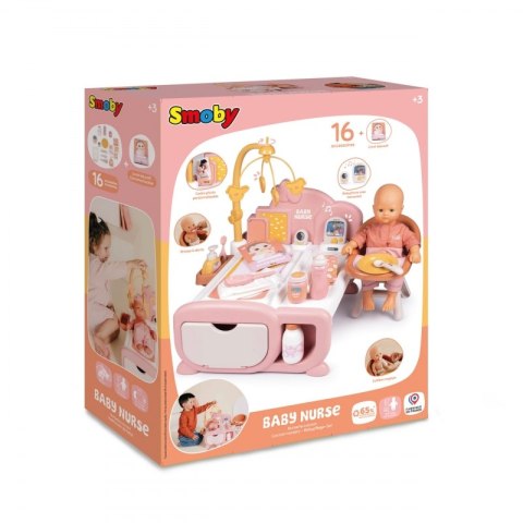 Smoby SMOBY Baby Nurse Elektroniczny Kącik Opiekunki