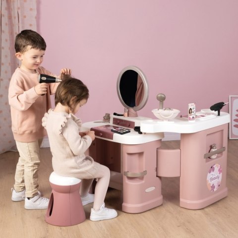 Smoby SMOBY Centrum małej stylistki BEAUTY + 26 akcesoria Fryzjer i kosmetyczka