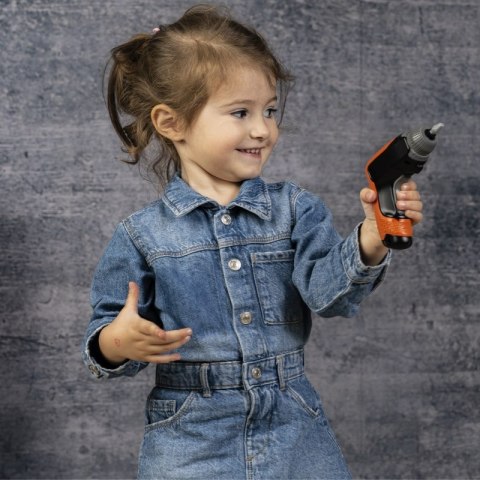 Smoby SMOBY Warsztat z Dźwigiem Black+Decker Bricolo Builder