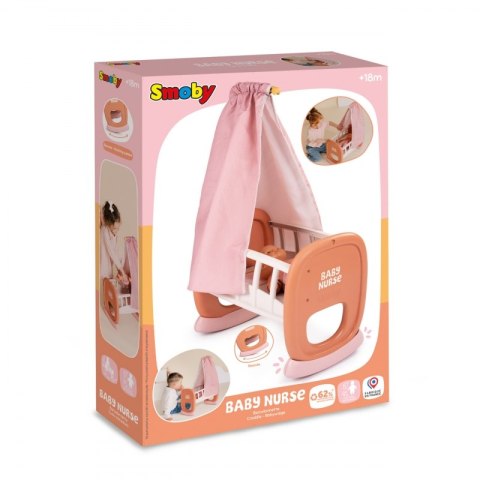Smoby Smoby Baby Nurse Kołyska z Baldachimem