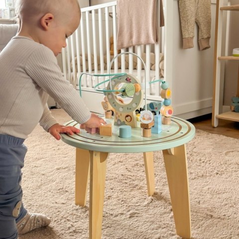 Tooky Toy TOOKY TOY Drewniany Stół Aktywności Montessori Pętla Motoryczna