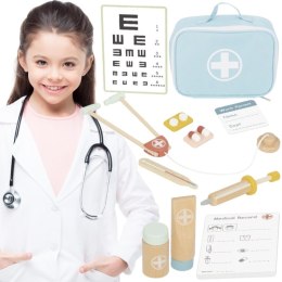Tooky Toy TOOKY TOY Drewniany Zestaw Małego Lekarza Doktora w Walizce z Akcesoriami