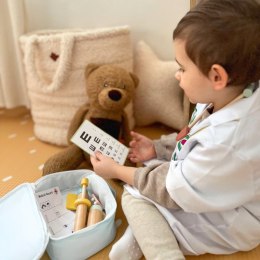 Tooky Toy TOOKY TOY Drewniany Zestaw Małego Lekarza Doktora w Walizce z Akcesoriami
