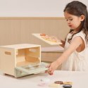 Viga Toys VIGA Drewniana Kuchnia Piekarnik Zestaw do Pieczenia Słodko-Pikantnych Potraw 12akc.