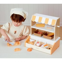 Viga Toys VIGA Drewniana Mini Piekarnia Sklepik Stragan z Wypiekami 16el.