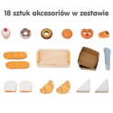 Viga Toys VIGA Drewniana Mini Piekarnia Sklepik Stragan z Wypiekami 16el.