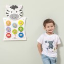 Viga Toys VIGA Drewniana Tablica Manipulacyjna Zebra Certyfikat FSC Montessori