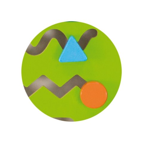 Viga Toys VIGA Tablica Edukacyjna Manipulacyjna Sensoryczna Drewniana Krokodyl Certyfikat FSC Montessori