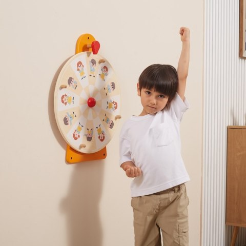 Viga Toys VIGA Tablica Ścienna Koło Pokaż Emocje Certyfikat FSC Montessori