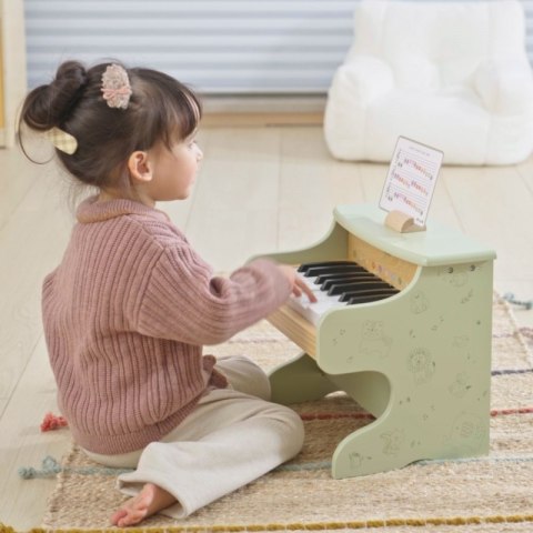 Viga Toys Viga Pianino Zielone Nauka Gry
