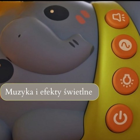 Woopie Baby WOOPIE BABY Projektor Gwiazd Rzutnik Lampka Nocna dla Dzieci Słonik