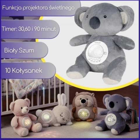 Woopie Baby WOOPIE BABY Przytulanka Koala z Projektorem Uspokajacz Kołysanki Czujnik Płaczu