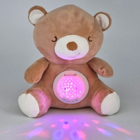 Woopie Baby WOOPIE BABY Przytulanka Usypiacz Projektor 2w1 Miś - 10 Kołysanek