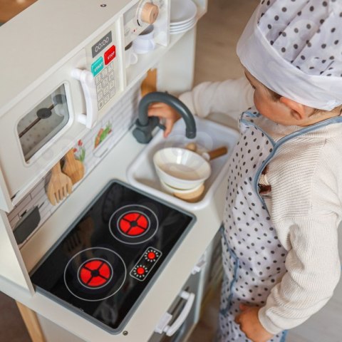 Woopie Let's Go Green WOOPIE GREEN Drewniana Interaktywna Kuchnia 9w1 z Pralką i Tablicą