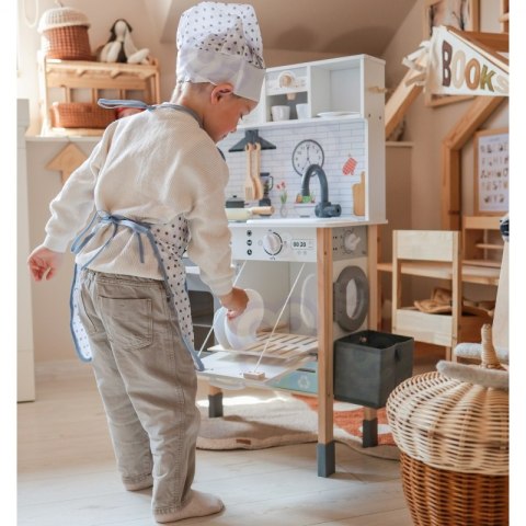 Woopie Let's Go Green WOOPIE GREEN Drewniana Interaktywna Kuchnia 9w1 z Pralką i Tablicą