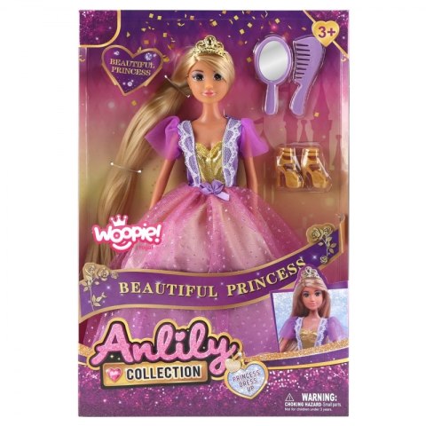 Woopie Royal WOOPIE ROYAL Lalka Lili Księżniczka z Długimi Włosami i Akcesoriami