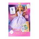 Woopie Royal WOOPIE ROYAL Lalka Lily Długie Blond Włosy 30 cm Lawendowa Suknia Akcesoria