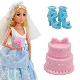 Woopie Royal WOOPIE ROYAL Lalka Modowa LILY Panna Młoda z Tortem