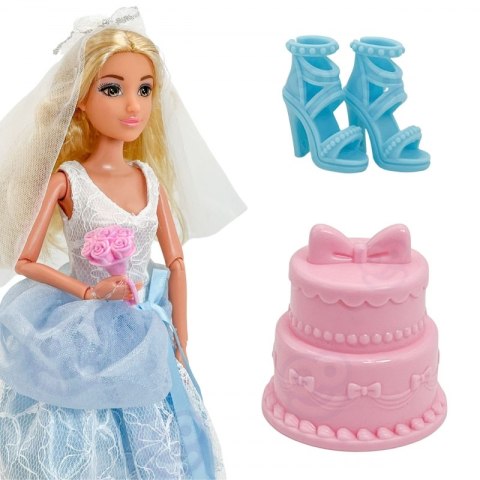 Woopie Royal WOOPIE ROYAL Lalka Modowa LILY Panna Młoda z Tortem