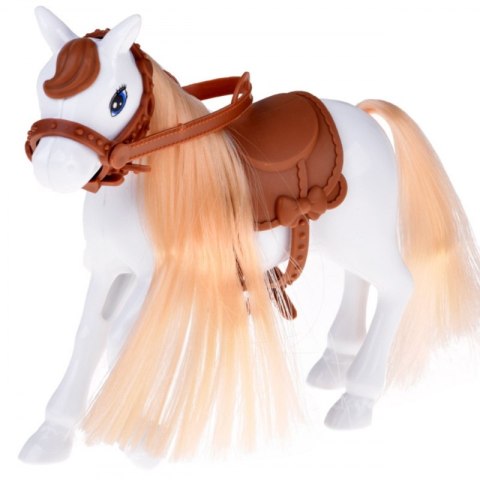 Woopie Royal WOOPIE ROYAL Lalka Niki Zestaw z Koniem Samochodem i Przyczepą