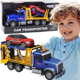 Woopie WOOPIE Laweta Ciężarówka Transporter Z Autkiem Światło Dźwięk