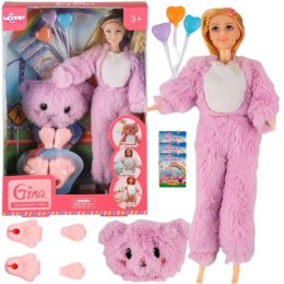 Woopie WOOPIE ROYAL Lalka w Przebraniu Różowego Misia Park Rozrywki
