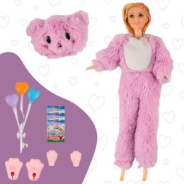 Woopie WOOPIE ROYAL Lalka w Przebraniu Różowego Misia Park Rozrywki