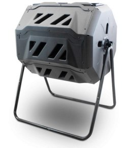 Bituxx Kompostownik Bębnowy BITUXX 160L Dwukomorowy Obracany na Stelażu Odporny