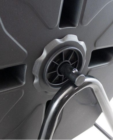 Bituxx Kompostownik Bębnowy BITUXX 160L Dwukomorowy Obracany na Stelażu Odporny