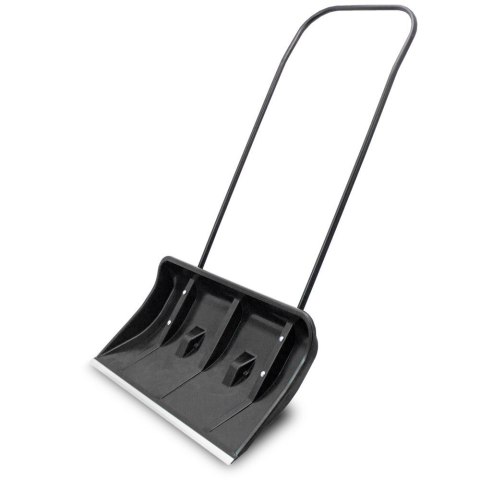 Bituxx Łopata do śniegu zgarniacz pług śnieżny 80cm z rolkami aluminiowa krawędź