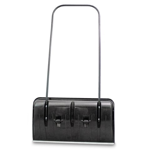 Bituxx Łopata do śniegu zgarniacz pług śnieżny 80cm z rolkami aluminiowa krawędź