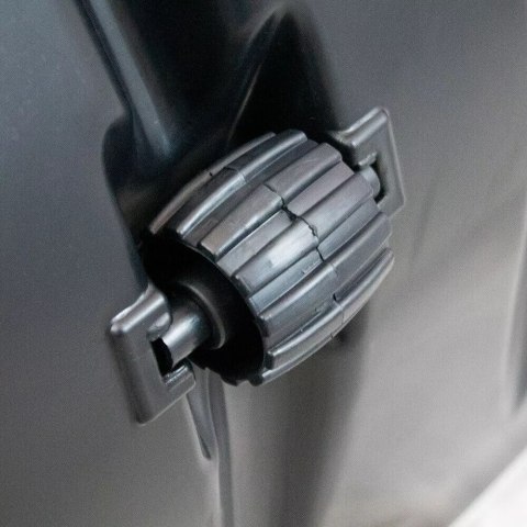 Bituxx Łopata do śniegu zgarniacz pług śnieżny 80cm z rolkami aluminiowa krawędź