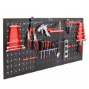 Bituxx Ścianka narzędziowa warsztatowa 120x60 cm z uchwytami stalowa do garażu