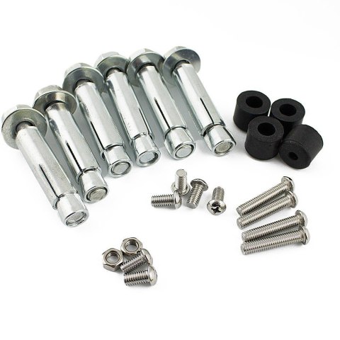 Bituxx Skrzynka lokatorska 12 euro stal nierdzewna zewnętrzna z zamkiem stojąca