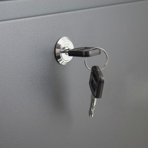 Bituxx Skrzynka na listy stal nierdzewna z gazetnikiem duża pojemność 370x370 mm