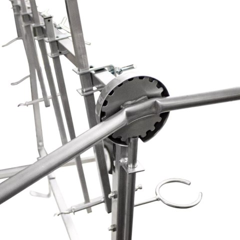 Bituxx Stojak lakierniczy obrotowy do lakierowania z ramionami solidna konstrukcja