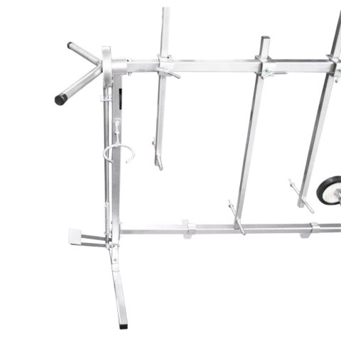 Bituxx Stojak lakierniczy obrotowy do lakierowania z ramionami solidna konstrukcja