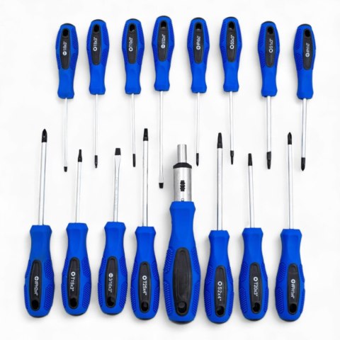 Bituxx Zestaw wkrętaków i bitów 100 el. Torx PH PZ SL Hex z grzechotką magnetyczne