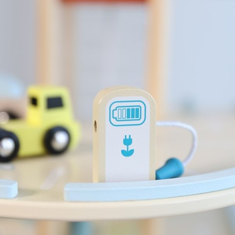 Classic World CLASSIC WORLD Drewniany 3 Poziomowy Garaż XL z Windą "Eko Strefa"