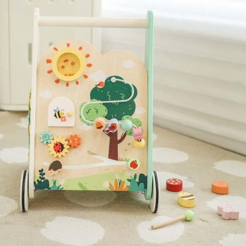 Classic World CLASSIC WORLD Drewniany Pchacz Multifunkcyjny 8w1 "Leśny Chodzik"